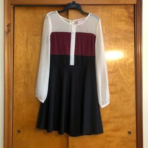 Romeo & Juliet Couture color block dress